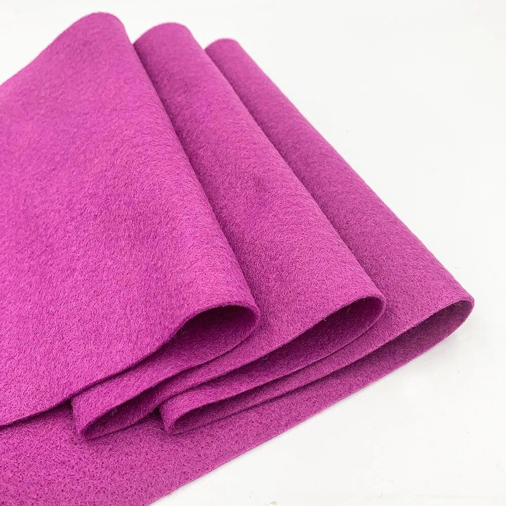 Soft Felt Fabric Non-woven Handmade Patchwork DIY Sewing Dolls Crafts Kid Toy Animal Model Accessories Material 1.4mm Thick
