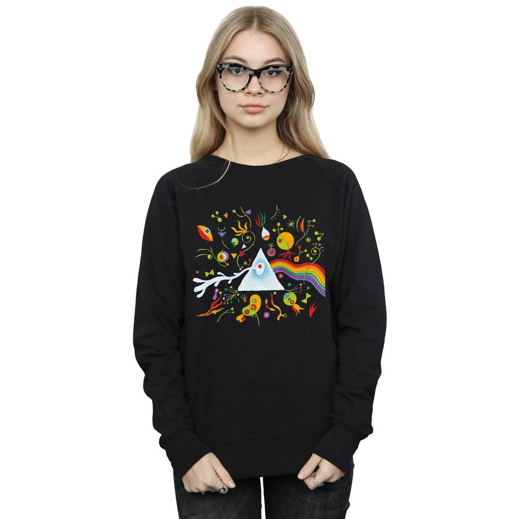 Pink Floyd Womens/Ladies Miro 70s Prism Sweatshirt