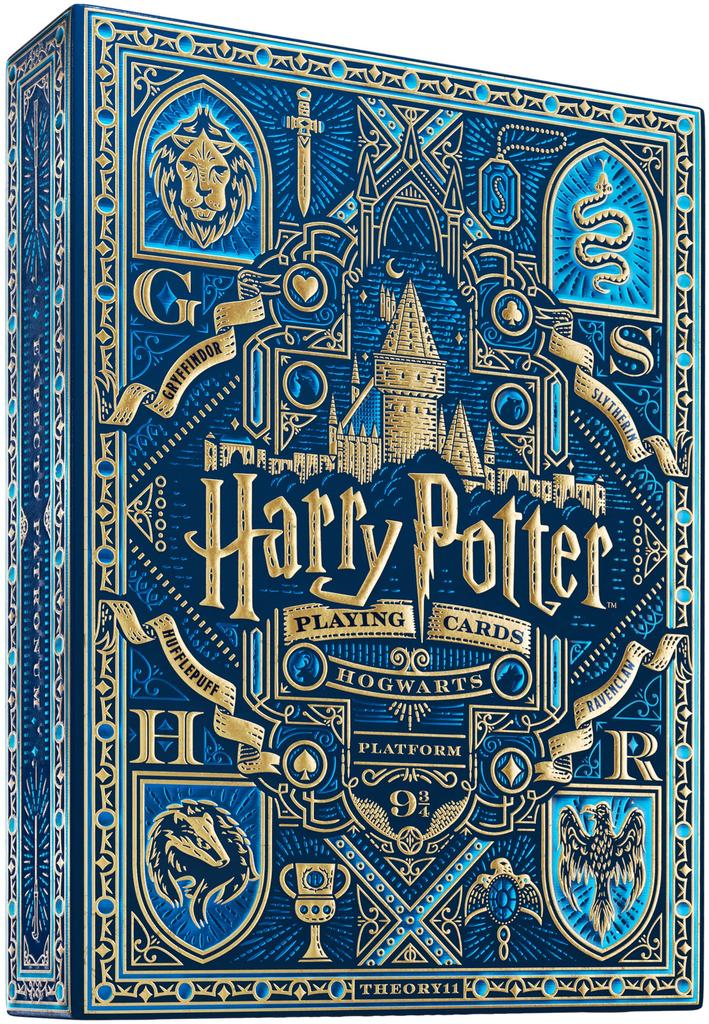 theory11 Harry Potter Playing Cards Blue - (Ravenclaw)