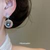 Elegant Zirconia Glass Flower Star Geometric Clavicle Necklace