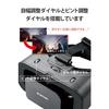 ELECOM VR Goggles, 360 degree eye width adjustment, focus adjustment, compatible with glasses, uses aspherical optical lenses [Compatible with smartph