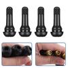 4/8/10/24/50/100PCS TR413 TR414 Tire Valve Stem Rubber Car Motorcycle Wheel Valve Core Replacement Auto Tire Repair Accessories Stem Caps1