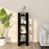 Day and Night - Day and Night Shelf/space Divider Black Pine Wood 41x35x125 Cm