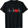 Cardiologist Cardiology Heart ECG Heartbeat Pulse Heart Surgeon T-Shirt