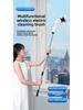 9-in-1 Electric Bathroom Cleaning Brush with Dual-Length Handles