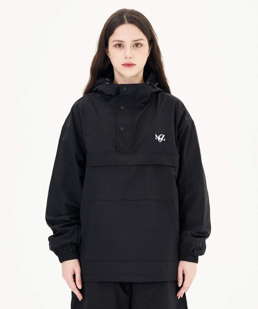 Mozmoz Soft Mesh Anorak Jacket Black