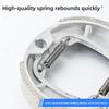 Battery-powered vehicle AG50 front wheel drum brake pads, universal 90 brake shoe blocks, small drum brake pads