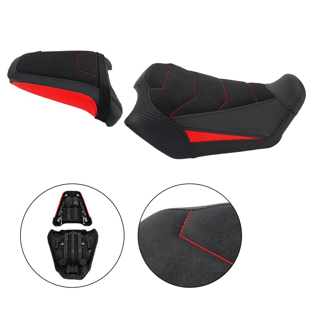 Front&Rear Raider Passenger Cushion Kit Red2 For Honda Cb650R Cbr650R 2024-2025