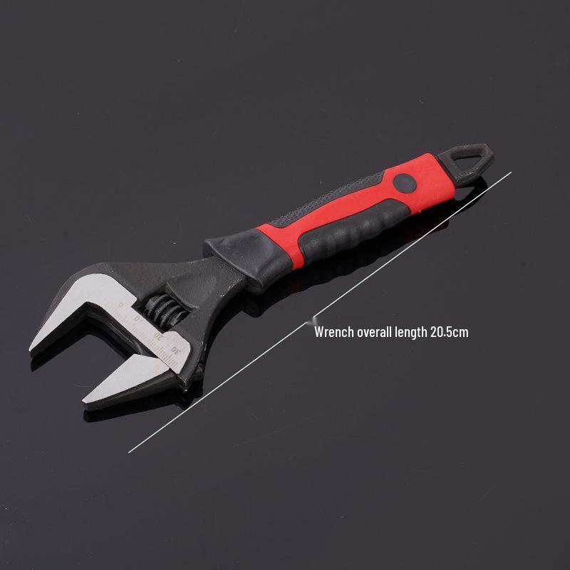 Tanlihuo Multi-Functional Short Handle Adjustable Wrench for Kitchen and Bathroom Disassembly.
