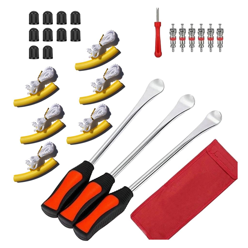 Bicycles Tire Lever Tyre Spoon Iron Changing Tool, Motorcycle Tire Levers Rim Protector Tire Changing Tool