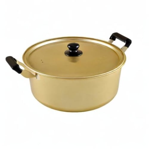 Wahei freiz Houmian Zweihandtopf, Aluminiumtopf, 36 cm, nur für Gasfeuer, Houmian RA-9705