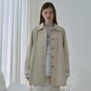Belted Huf Trench Coat for Women