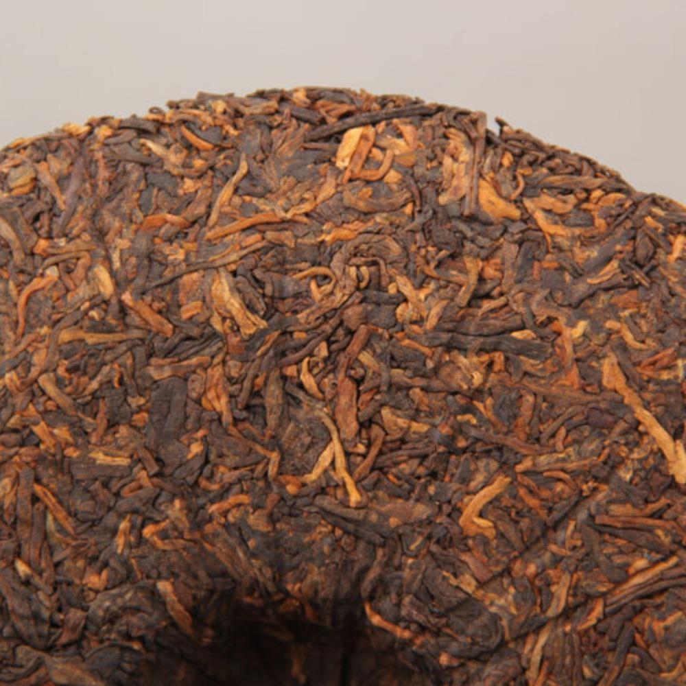 357g Puerh Tea Cake Organic Ripe Pu-Erh Palace Golden Bud Black Tea