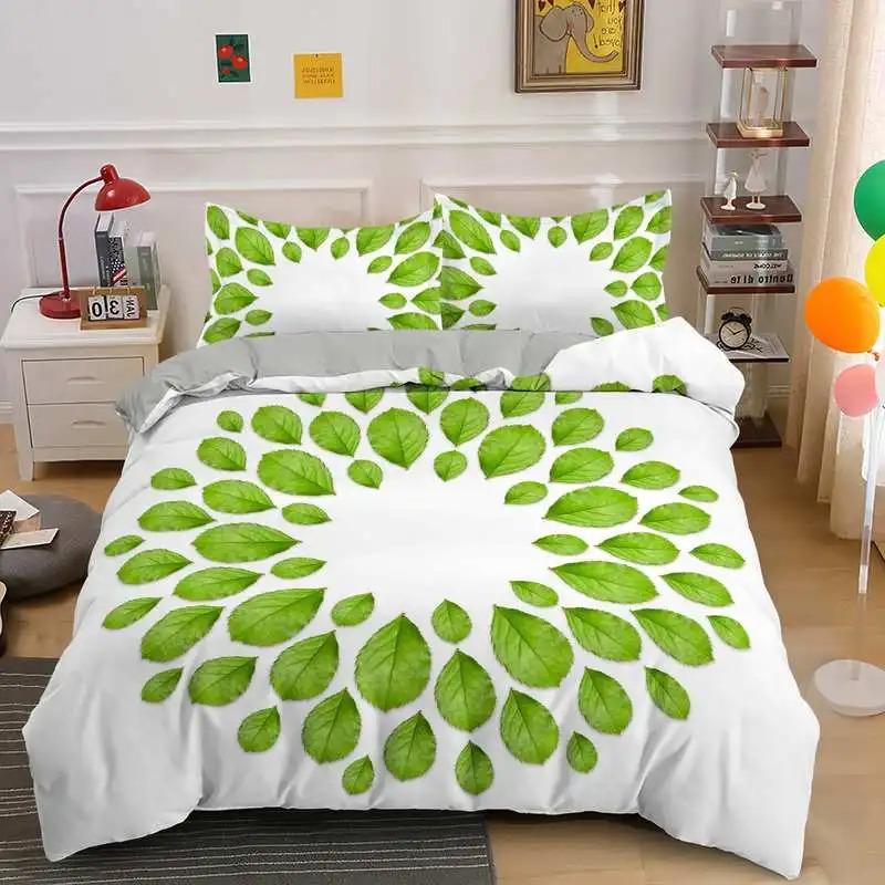 Mandala Duvet Cover Set King Bedding Set Soft Comforter Cover With 1/2pcs Pillow Shams For Kids Adults Microfiber Quilt Cover