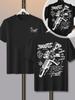Summer Fun Graffiti M4 Gun Lovers Harajuku Fashion Street Mens Clothing TShirt 100 Cotton Casual Sports Short Sleeve