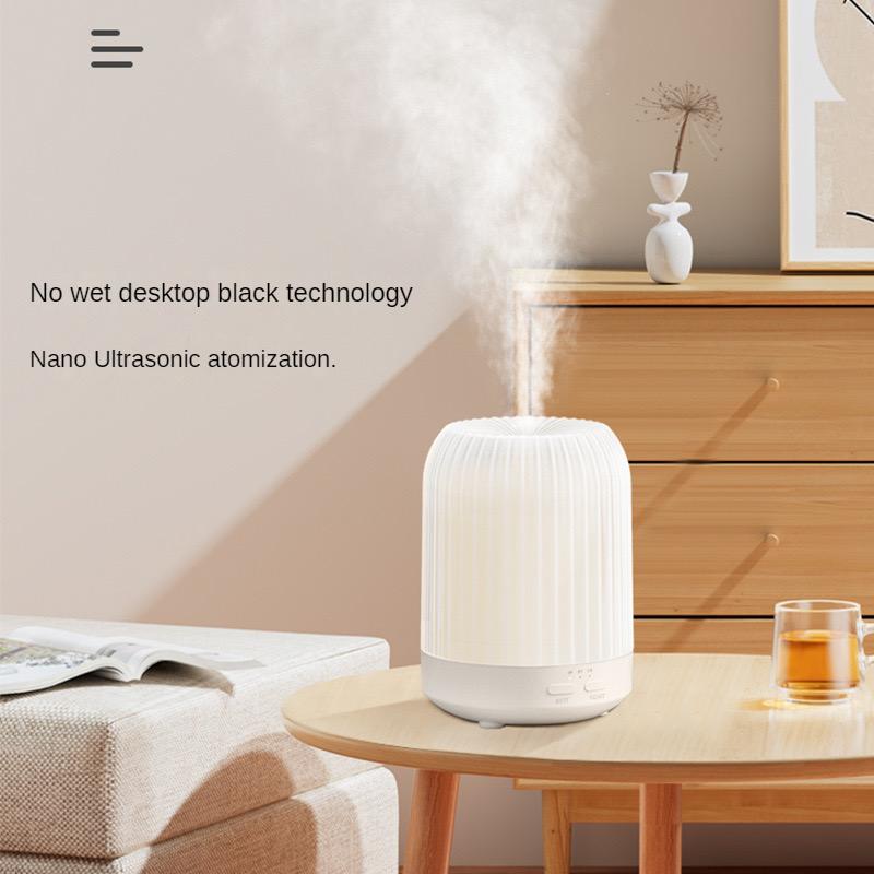 Hjem Eterisk olje Aromaterapimaskin Automatisk parfymemaskin Soveromsspreder med nattlys luftfukter