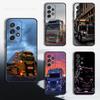 Cool Heavy Truck Art Phone Case For Samsung S9,S10,S20,S10,S21,S25,S24,S23,Ultra,FE,Plus,Lite,Soft Silicone Black Cover