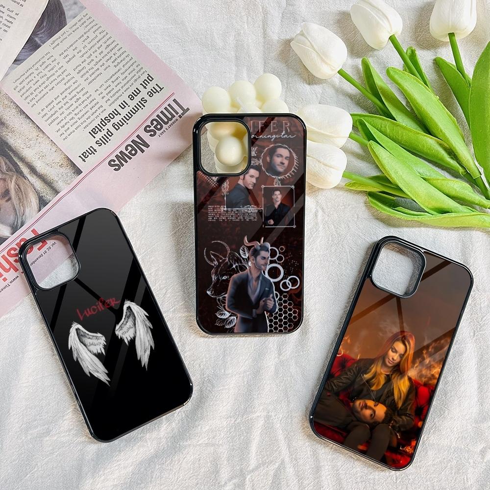 Lucifer Serie TV Phone Case for Iphone 16 15 14 13 12 11 Pro Max Mini 8 Plus Se Xr X Xs Fundas Shell PC+TPU Cover