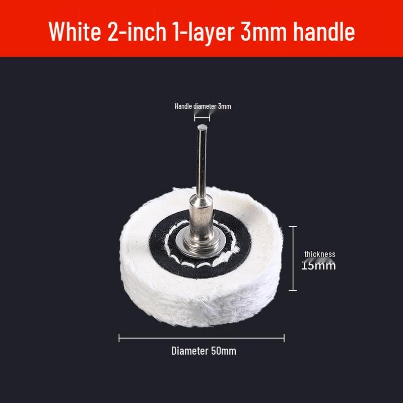Thickened Polished Cloth Polishing Head for Metal and Acrylic, Tool Artifact
