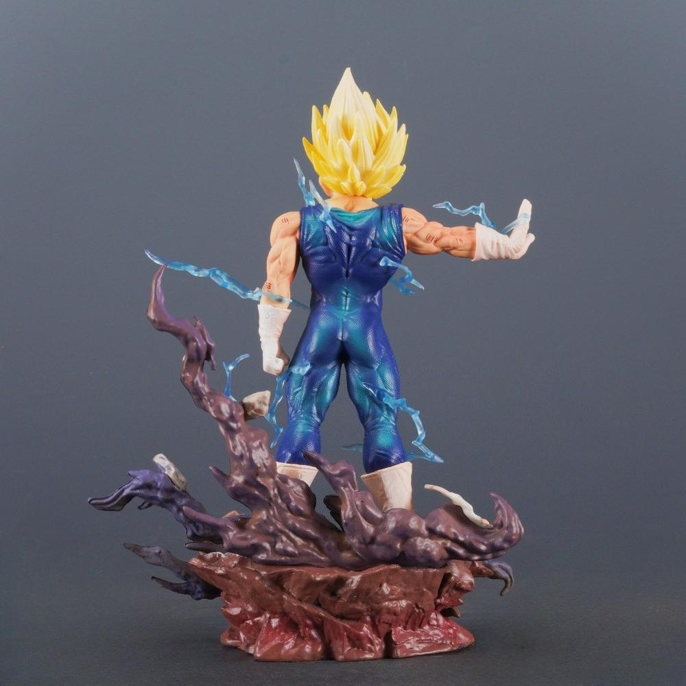 18.5cm/7.28in Anime Dragon Ball Figure Majin Vegeta Action Figures Pvc Statue Desktop Ornamen Collection Model Toys Gifts
