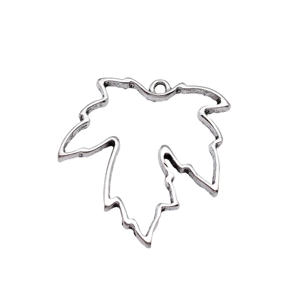 Geometric Openwork Resin Charms MOON HEART Pendants Multi Color Alloy Jewelry Component
