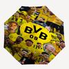 1 Stück B-BVB Regenschirm, Sonnenschutz und UV-Schutz. Es hat acht stabile Rippen für den Außenbereich und ist perfekt als Weihnachtsgeschenk.