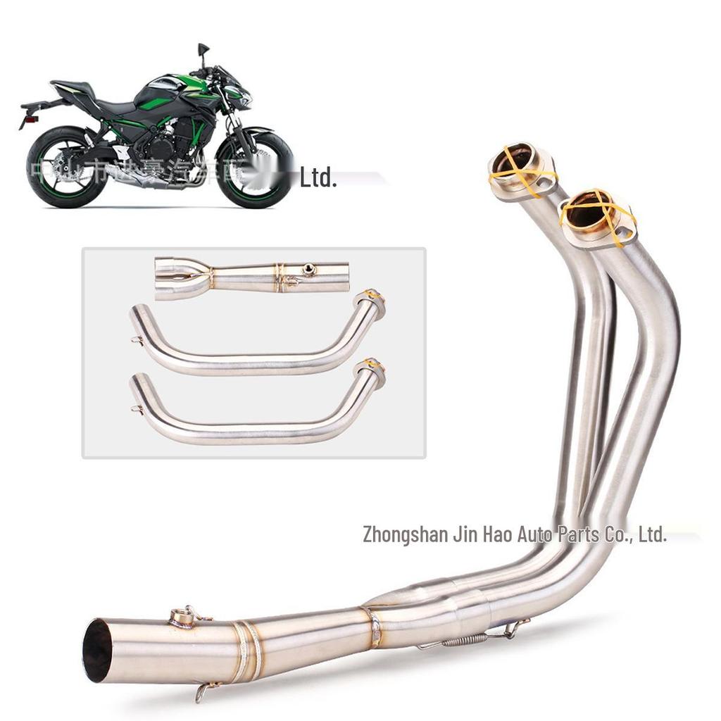 S650 Little Vulcan 650 Modified Stainless Steel Motorcycle Exhaust Front Section