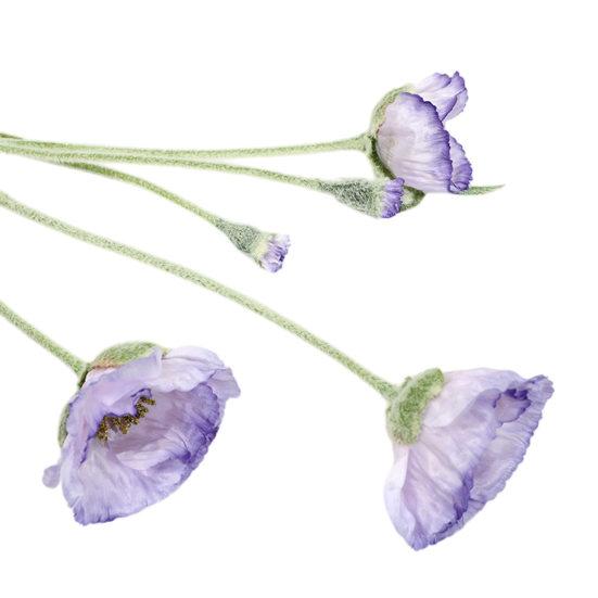 Artificial Flowers Faux Silk Flower Branch with Stems Real Touch Fake Flower Arrangement for Spring Home Kitchen Table Decor