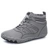 High-top Outdoor Hiking Cotton Shoes Waterproof, Cold-proof and Non-slip Wear-resistant Velvet Warm Snow Boots