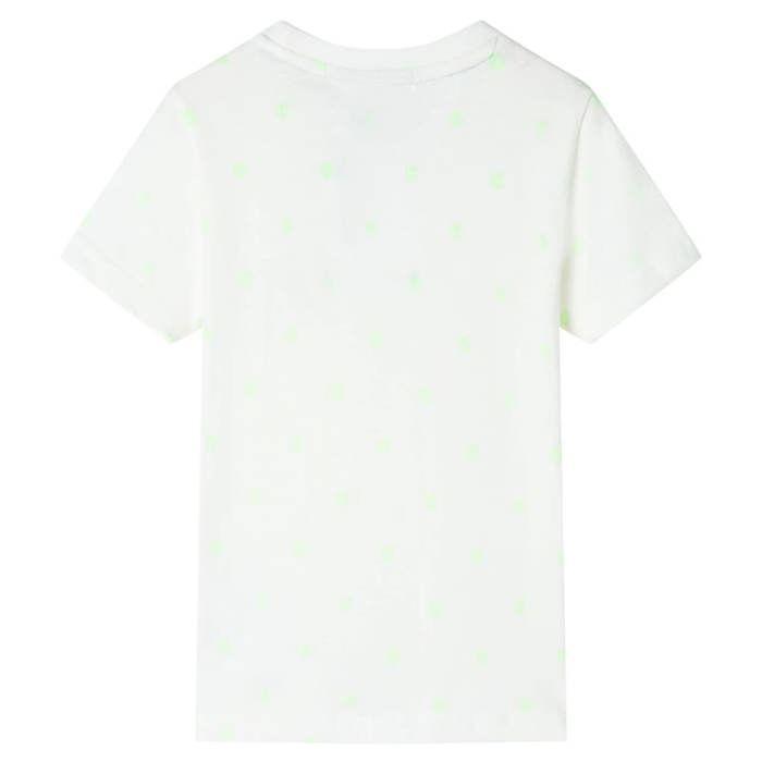 Ecrufarbenes T-Shirt für Kinder 92/104/116/128/140