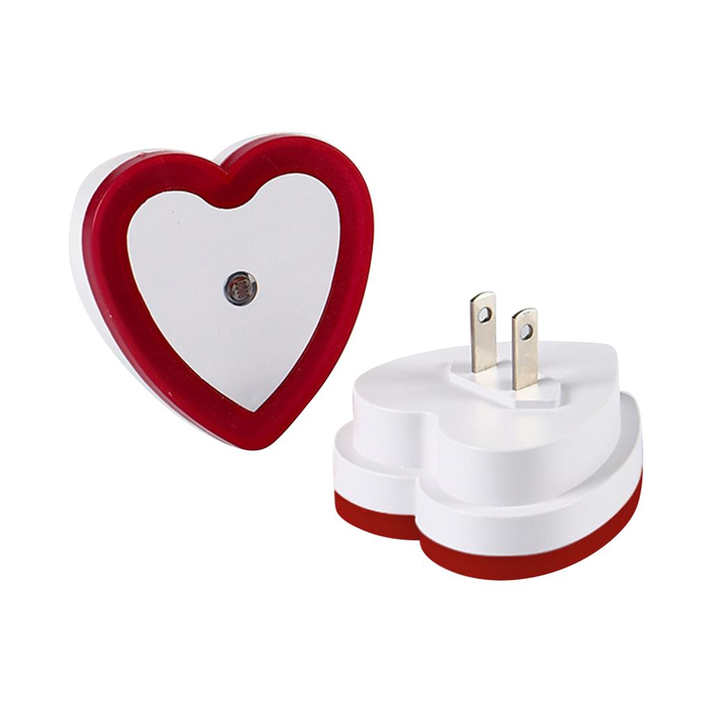 LED Smart Light-Controlled Energy-Saving Night Light (US Standard Heart Shape)