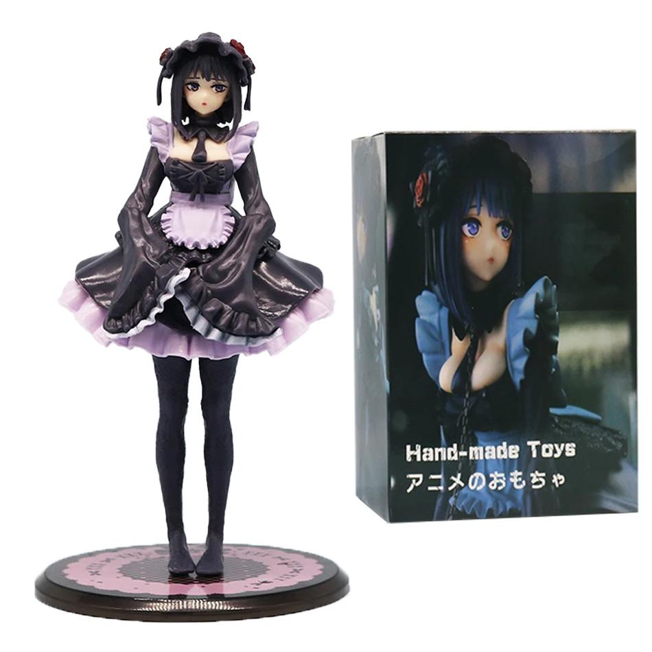 Anime My Dress-Up Darling Figure Kitagawa Marin Black Maid Action Figurine Shizuku Kuroe Statue Collection Decor Toy Gift Model