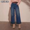 Women's Fashion Casual Solid Color Print Pants & Capris