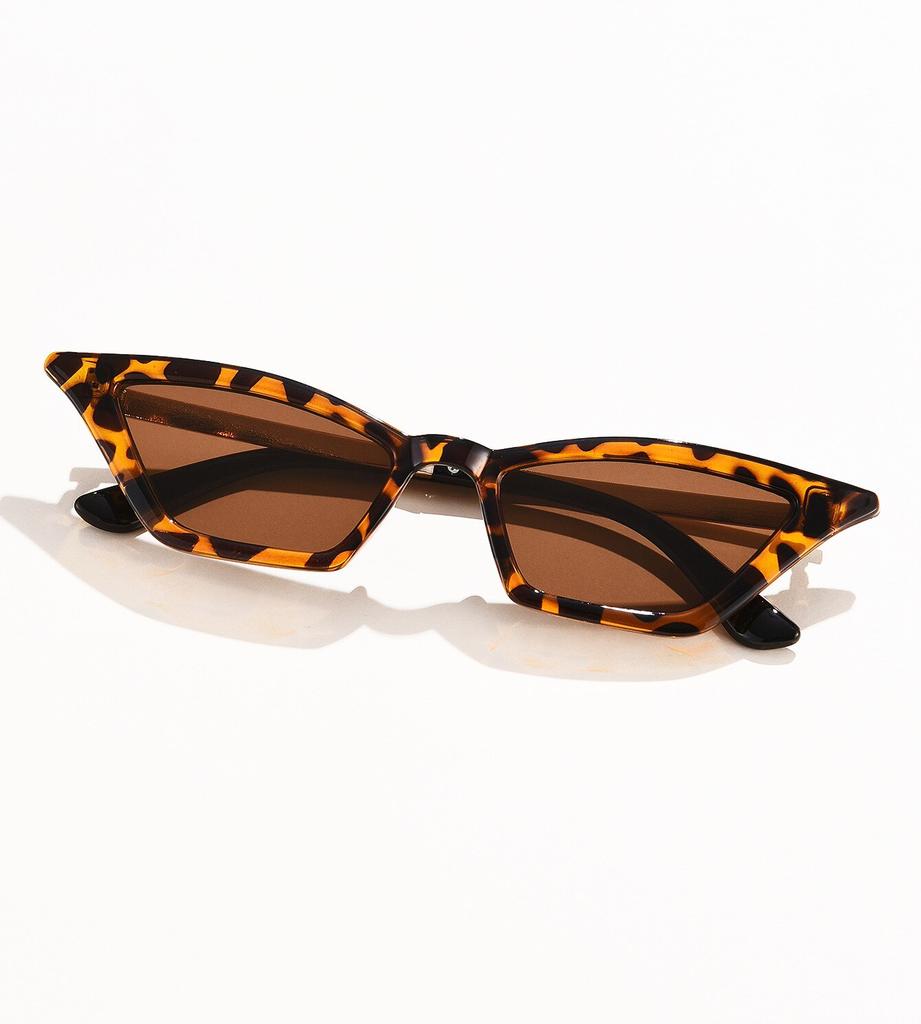 Small Frame Cat Eye Sunglasses Super Cool Tide Concave Shape Street Shooting Personality Sunglasses Female All-match Fashion