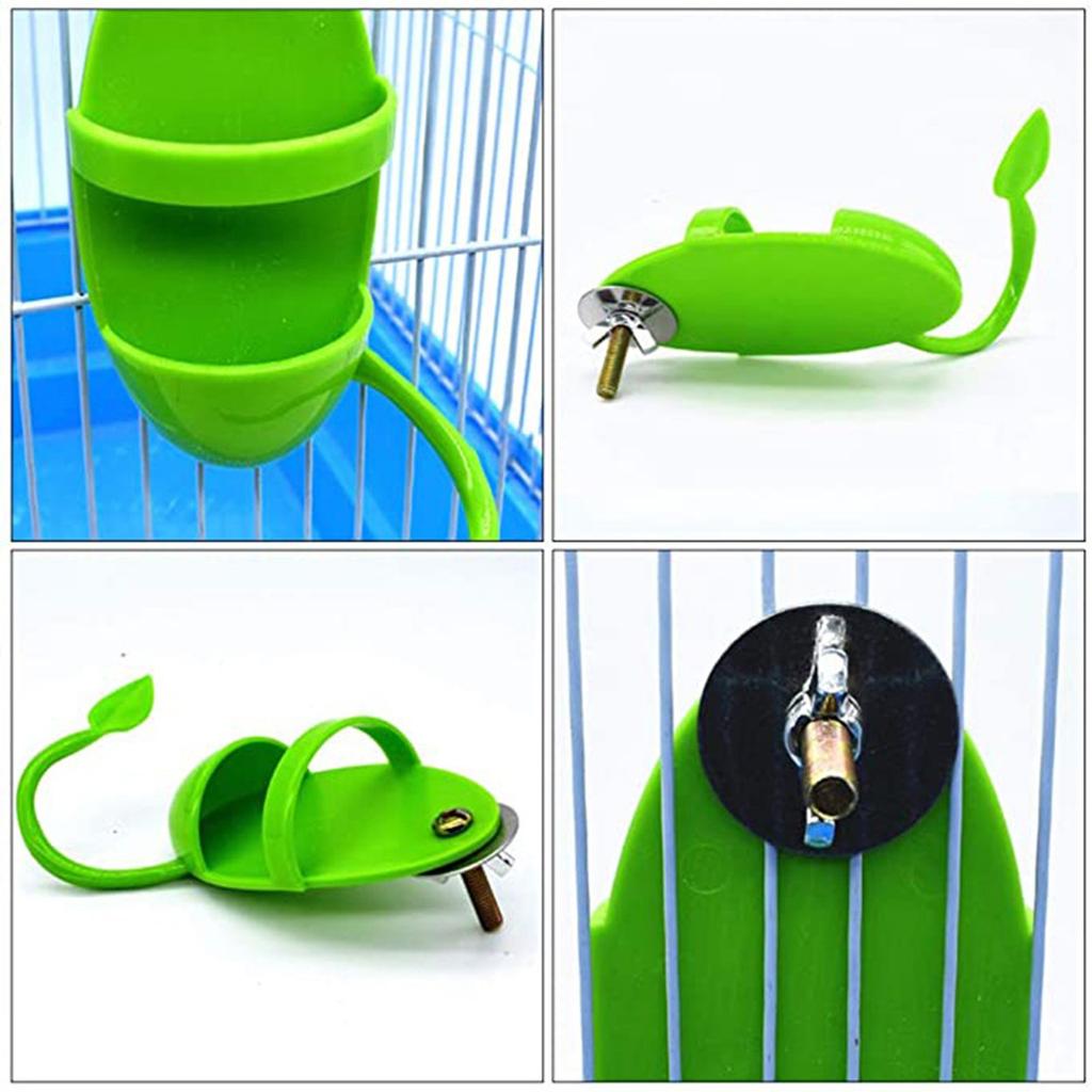 Plastic Small Bird Feeder Garden Supplies Outdoor Bird Cage Food Rack Gift