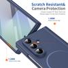 Hinge Protective Magnetic Shockproof Phone Case for Samsung Galaxy Z Fold 7 6 5 4 3 5G for Magsafe Fold7 Fold6 Frosted Cover