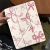 Cartoon Bow Tablet Case For iPad Mini 6 7 Air 4 5 M3 M2 1 2 M4 11inch Pro 2025 Pro 11th 10th 9th 8th 7th 12.9inch Holder Cover
