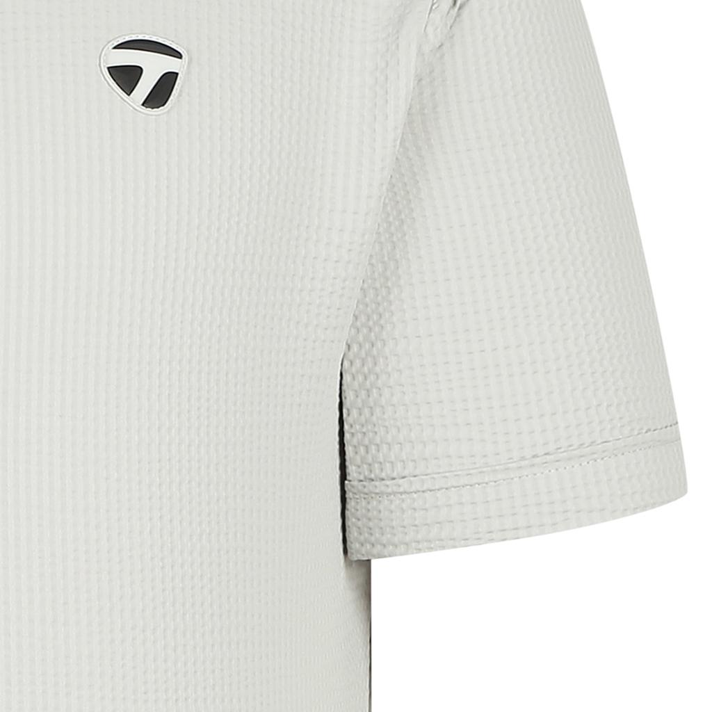 TAYLORMADE APPAREL 26Ss Men'S Seersucker Collared Short Sleeve T-Shirt T8031T62146-190