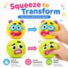 Smushers Dog Face Swap Squishy Toy, Premium Slow Rise Sensory Squeeze Toy, Precise Relaxing Desk Companion Shell