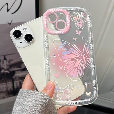 Mobile Phone Cases for iPhone 11 13 XR 15 Pro Max 12 14 Pro Max Case iPhone 16 7 Plus 8 Plus XS Max Cartoon Pattern Anti-drop Protection Shockproof