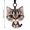 Lovely Cat Doll Cat Plush Doll Keychain Plush Car Key Ring New Doll Bag Pendant  Gifts