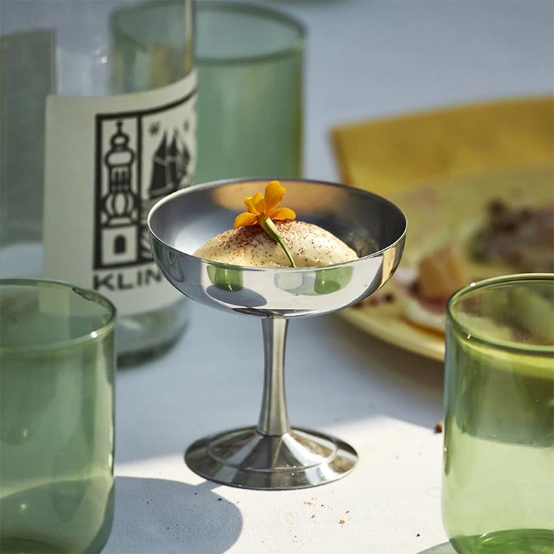 

Modern Stainless Steel Ice Cream Cup, Dessert Bowls, Sundae Cups, Smoothie Bowl, Decorative for Restaurant, Household, Bar Party