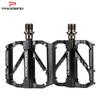 Aluminum Alloy Bicycle Pedals With 3 Sealed Cartridge Bearings Mountain Road Bikes
