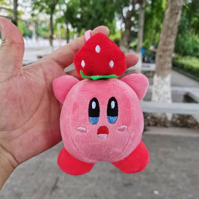 Starry Lovely Kirby Plush Keychain Cute Bag Pendant Soft Toy Ideal For Gifts Birthday