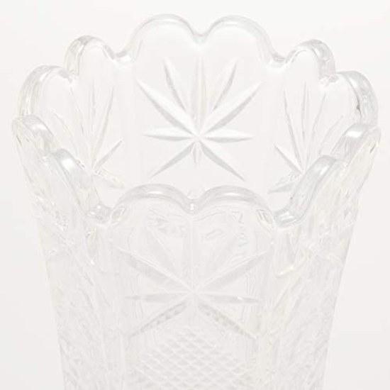 Toyo Sasaki Glass Flower Vase P-40301-JAN Clear 21cm