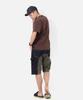 KOJIMA GENES Quarter Combo Shorts Men Made in Japan Okayama Denim Bottoms Half Pants One Wash Size 38 RNB-1429 INDIGO×KHAKI