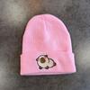 Fashion Knitted Hat With Capybara Embroidery Design Suitable For Daily Use