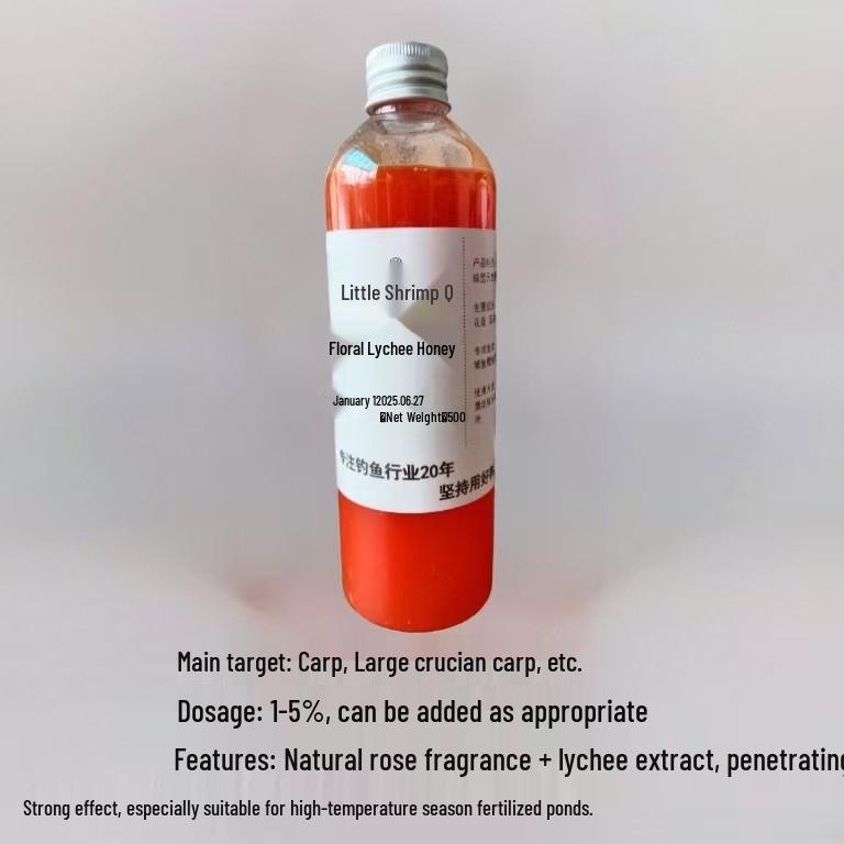 Hochkonzentrierter blumiger Litschihonig Angelköder-Zusatz für Karpfen - Große Flasche