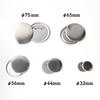 Badge Bouton Nippon Chuko avec Bases Transparentes, Rond, Film, 56mm, Pack de 100, PT-56