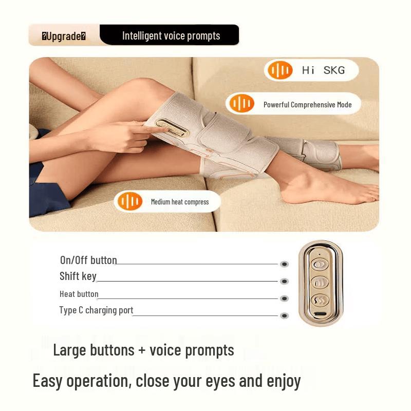 SKG M5 Heated Air Compression Leg Massager CN plug (adapter included)
